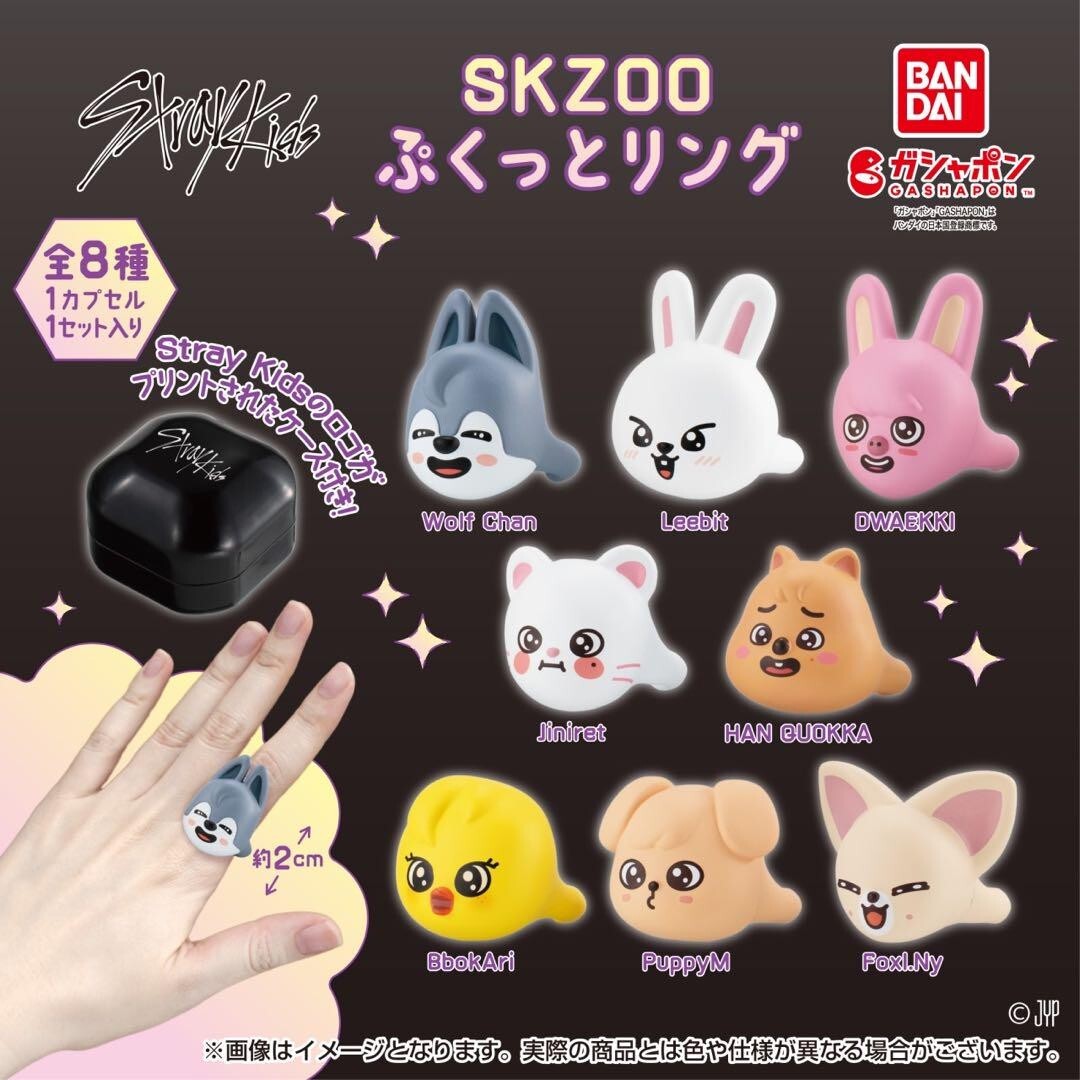 Stray Kids Dominate World Tour SKZOO Rings